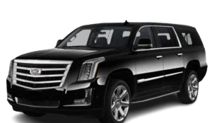 Morrison black Cadillac Escalade executive SUV